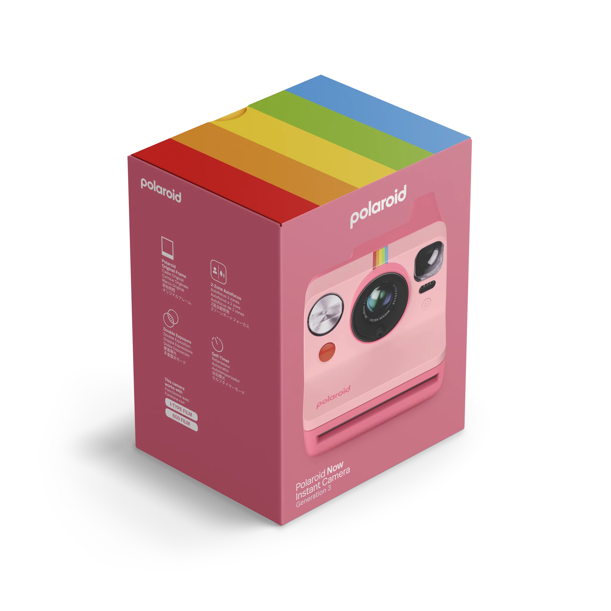 Polaroid NOW PLUS GEN 3 PINK