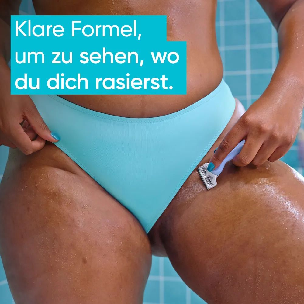 Gillette Venus für den Intimbereich Rasierapparat mit 2 Klingen + Satin Care Intimpflege Produkte + 