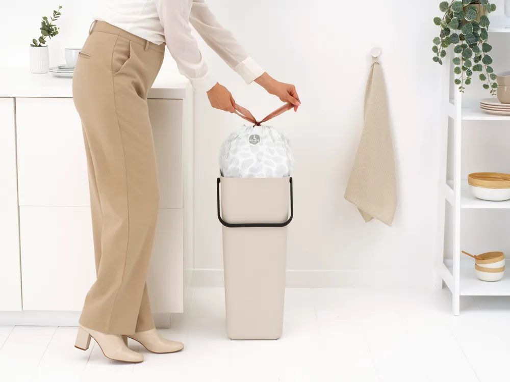 Brabantia Sort & Go Recycling-Behälter 40 L - Soft Beige