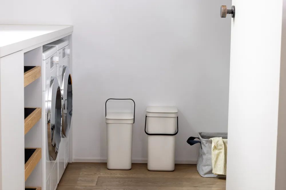 Brabantia Abfallbehälter 'Sort & Go', 16L - Soft Beige