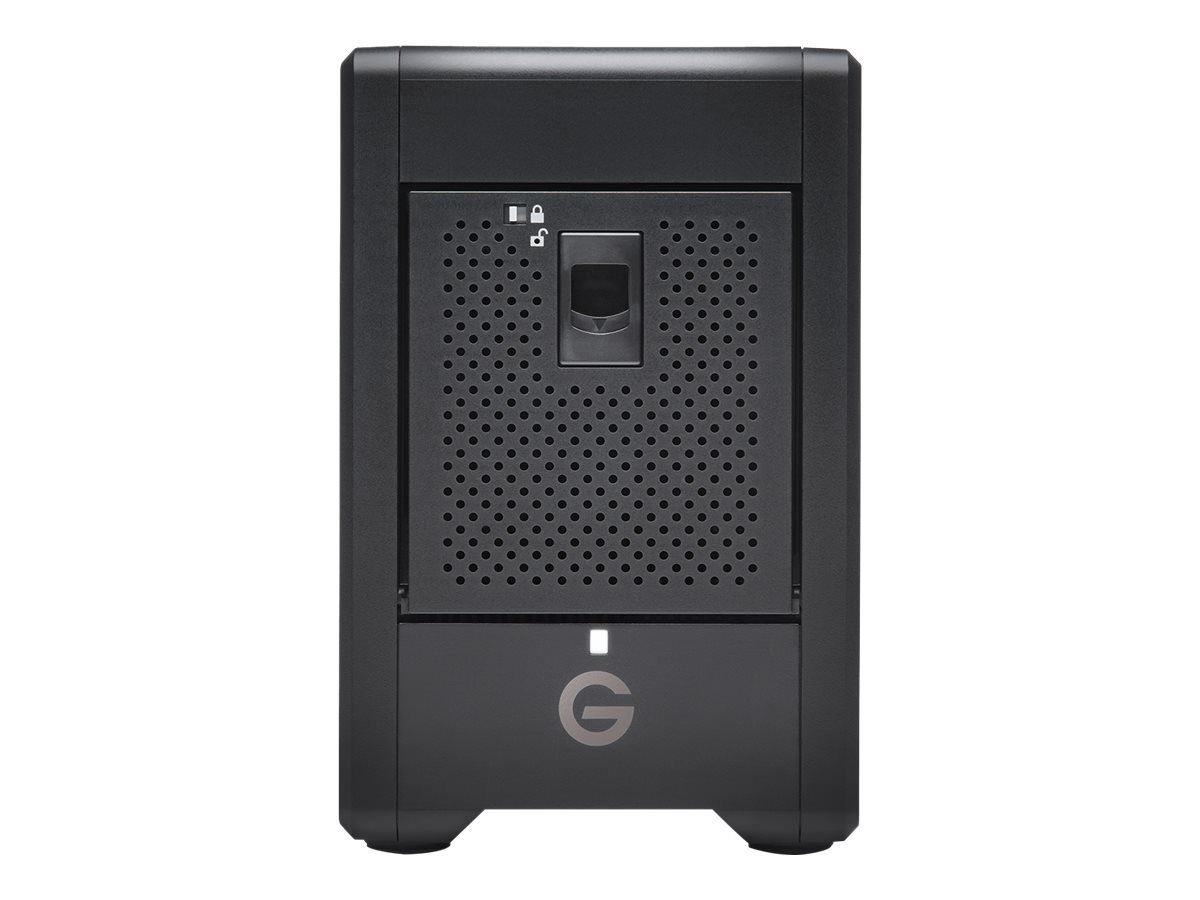 SanDisk Professional G-RAID SHUTTLE 4 - Festplatten-Array - 48 TB - 4 Schächte - HDD 12 TB x 4 - Thunderbolt 3, USB 3.2 Gen 2 (extern)