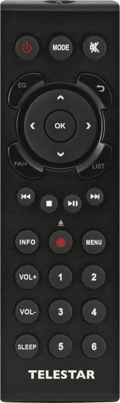 Telestar TOP 400 Schwarz Multifunktionsradios HiFi-Adapter