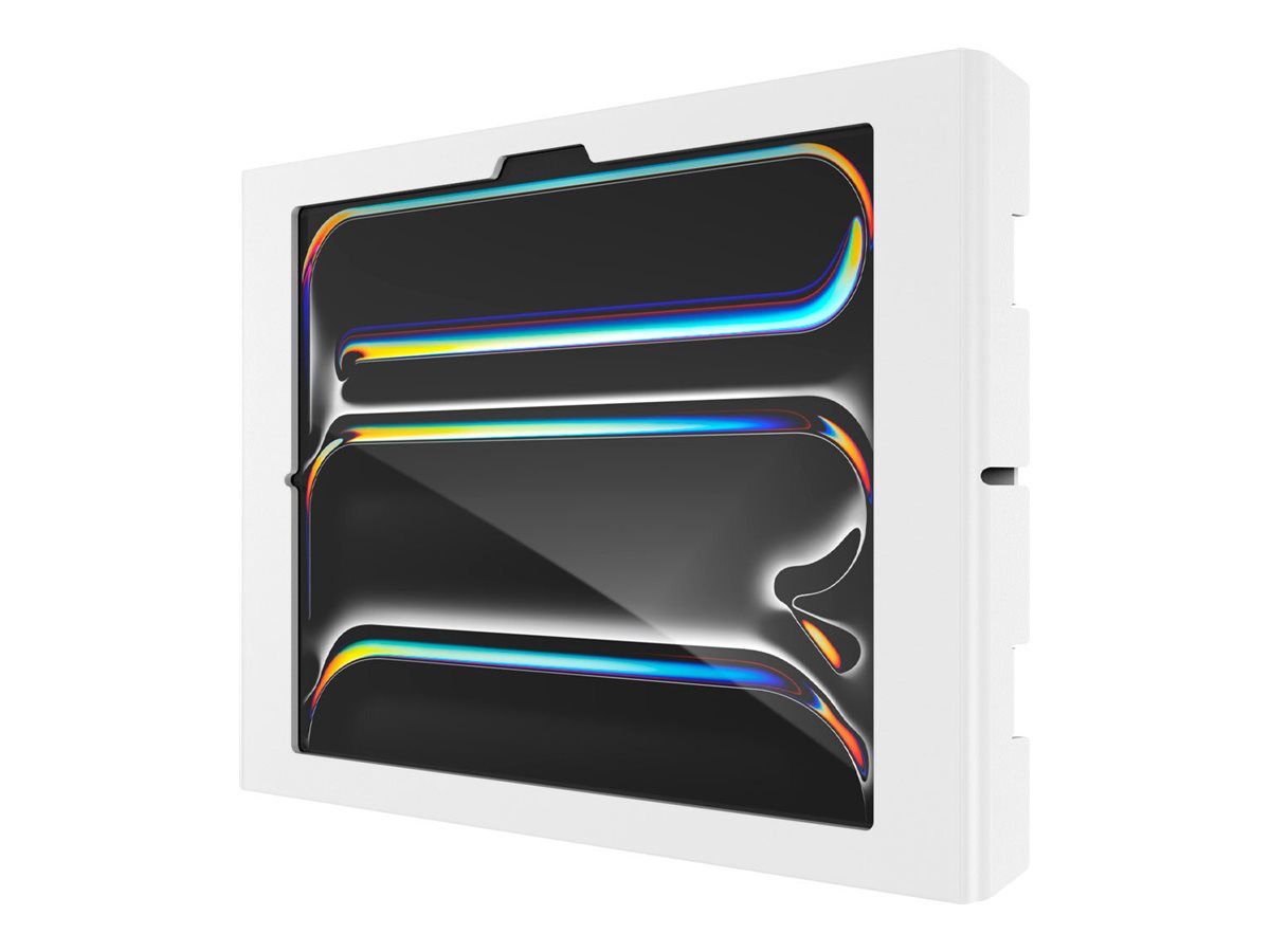 Compulocks iPad Pro M4 13" (2024), Apex Secured Enclosure Wall Mount - Gehäuse - für Tablett - gesichert - verriegelbar - Metallrahmen - weiß - Bildschirmgröße: 33.02 cm (13")
