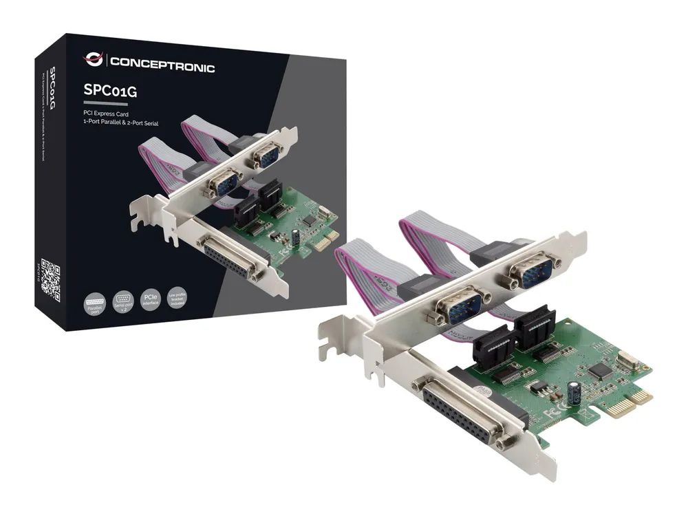 Conceptronic SPC01G - Adapter Parallel/Seriell