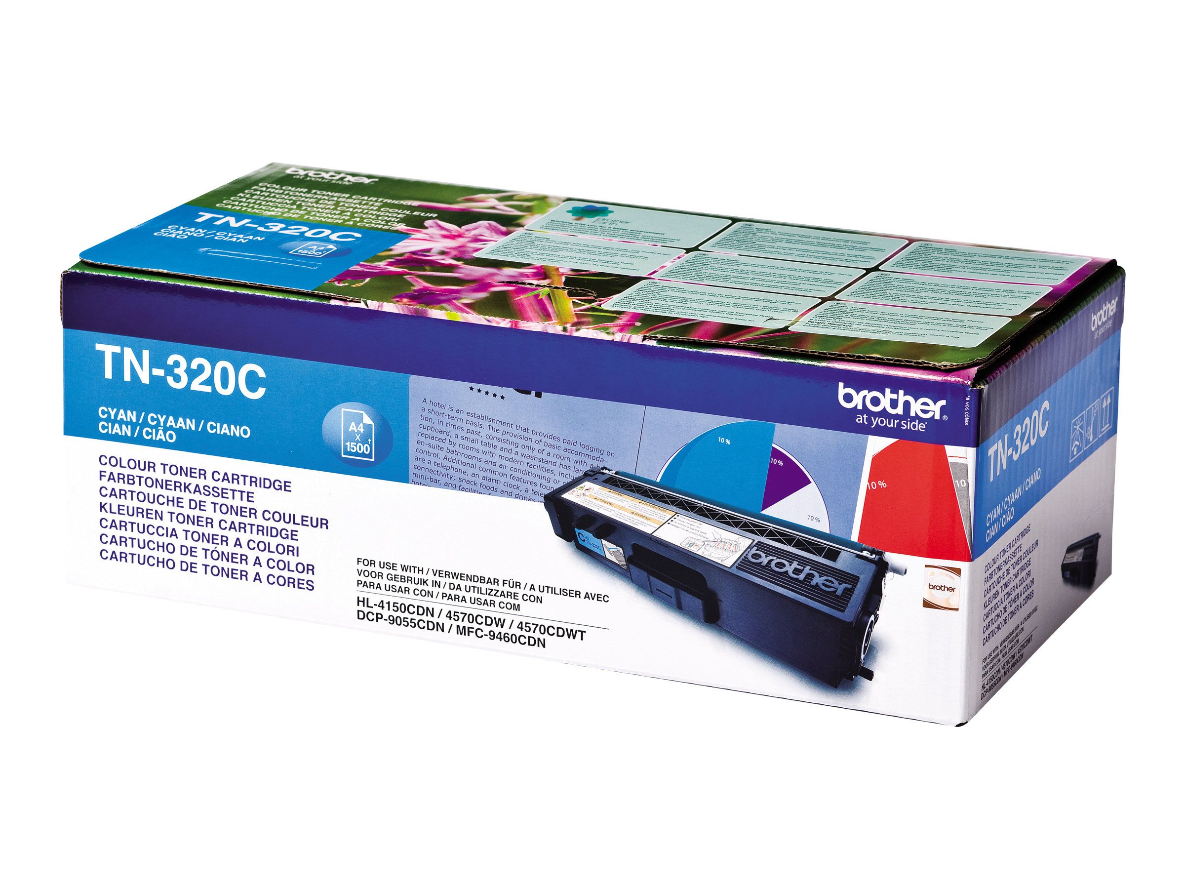 Brother TN320C - Cyan - original - Tonerpatrone