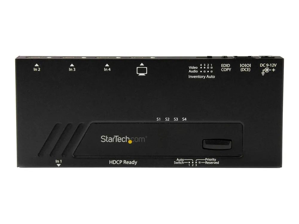 StarTech.com 4 Port HDMI automatischer Video Switch