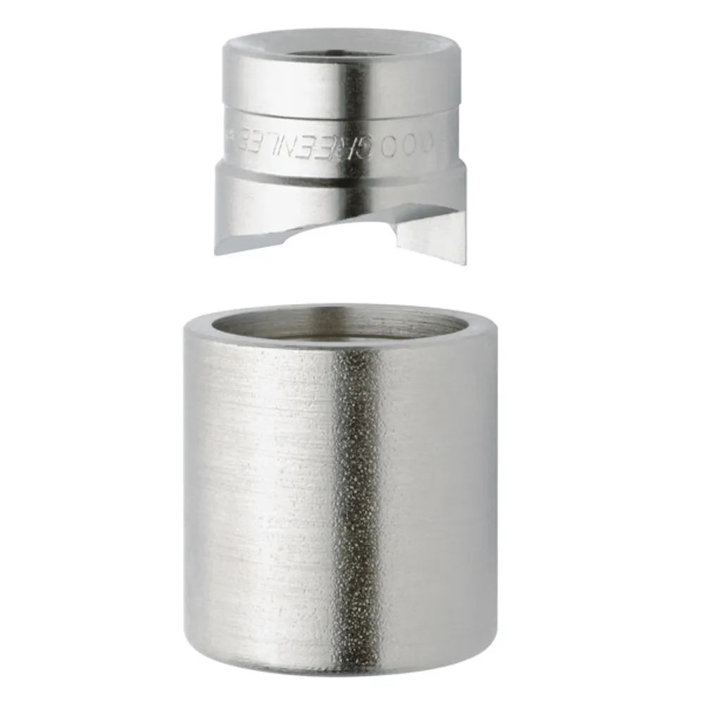 KLAUKE Spalt-Blechlocher SPEED PUNCH, Stempel und Matrize, ISO 25 (25,4 mm)