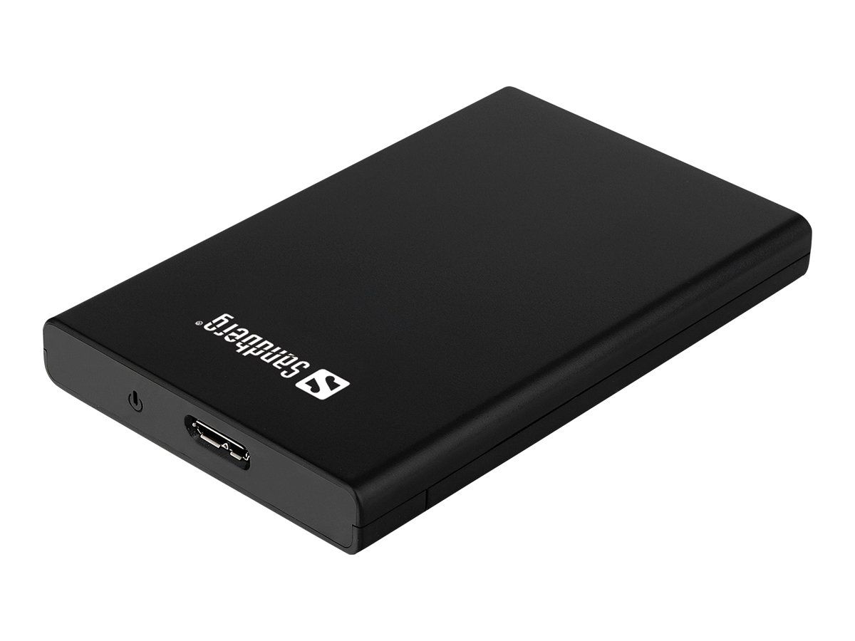 SANDBERG USB 3.0 to SATA Box 2.5" - Speichergehäuse - 2.5" (6.4 cm)
