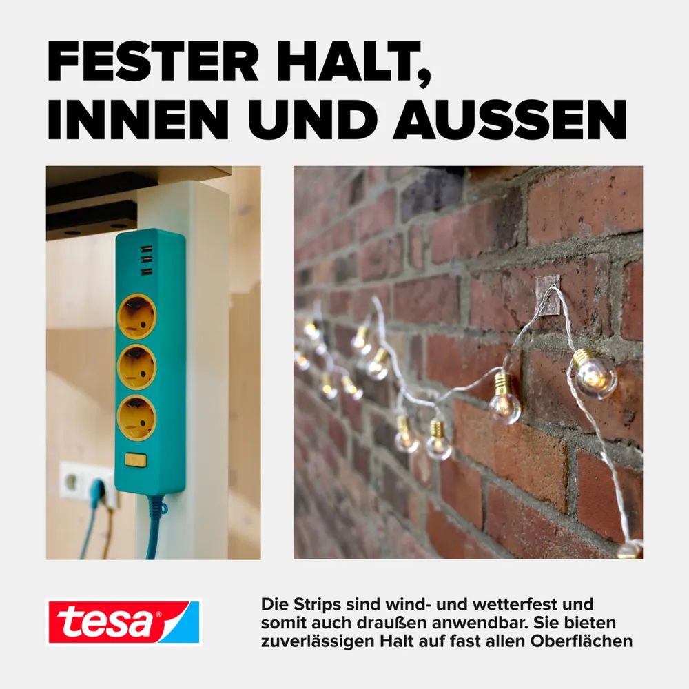 Tesa doppelseitiges Klebeband Universal 3m 30mm hochtransp.