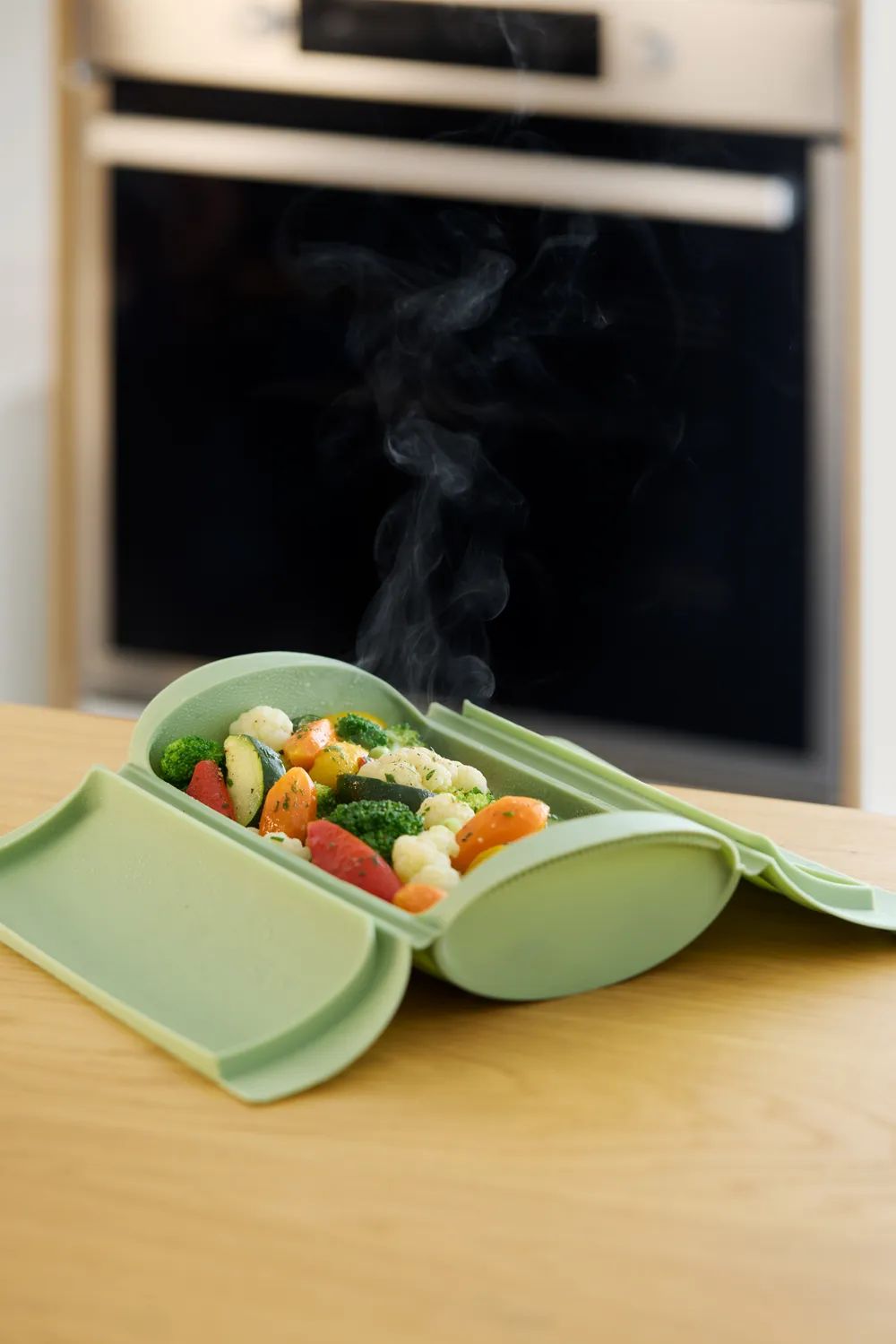 Lékué Dampfgarer 2 Portionen - Green