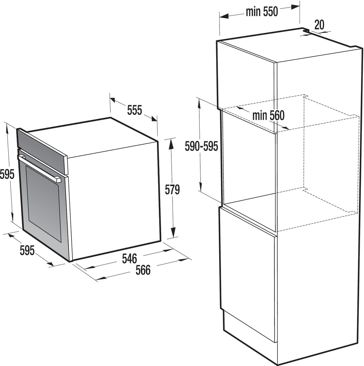 Gorenje BCS747S34X 