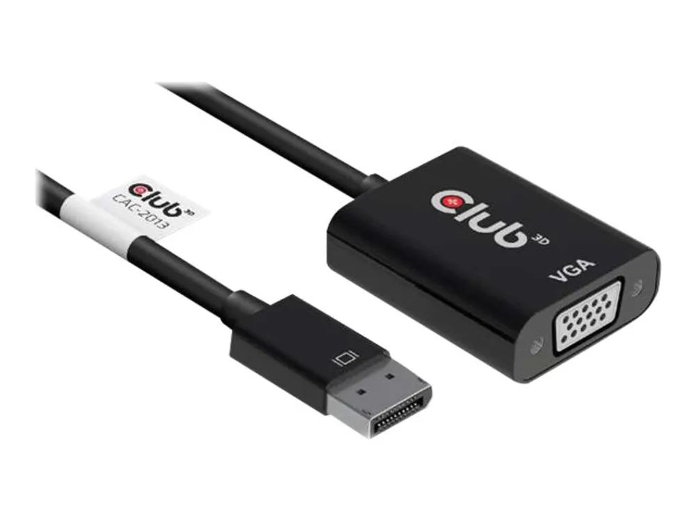 Club 3D Videoadapter - DisplayPort (M) zu HD-15 (VGA)