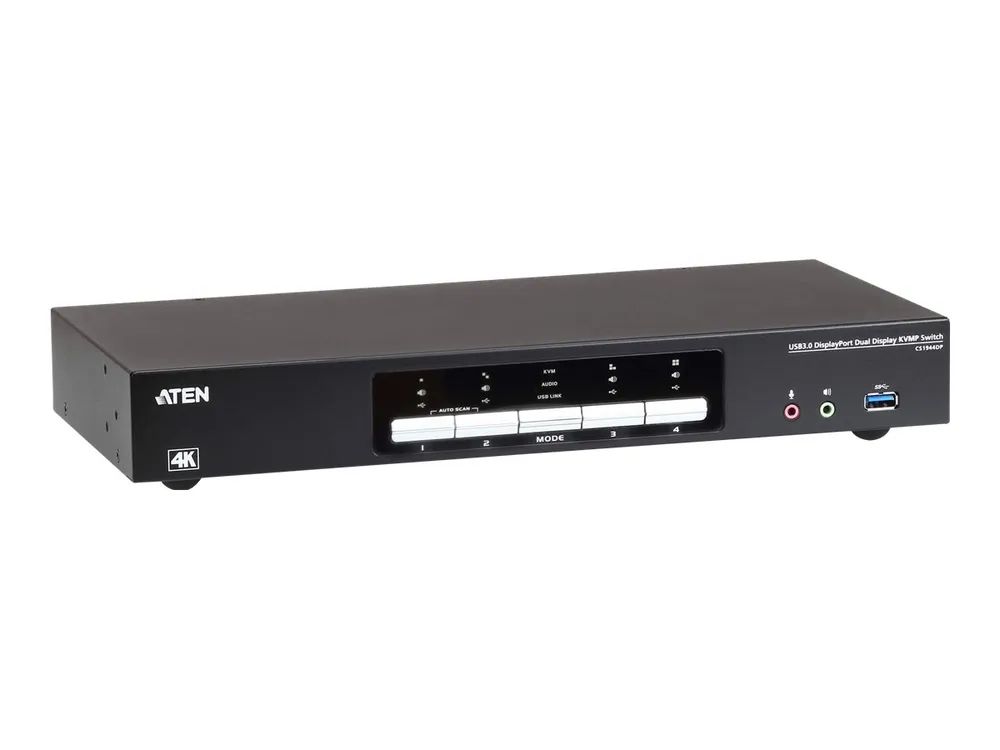 ATEN CS1944DP - KVM-/Audio-/USB-Switch - 4 x