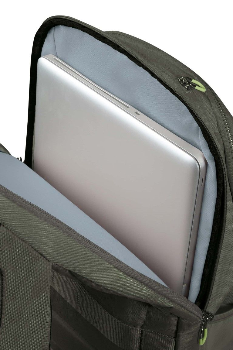 SAMSONITE GUARDIT CLASSY BACKPACK 15.6",gunmetal green