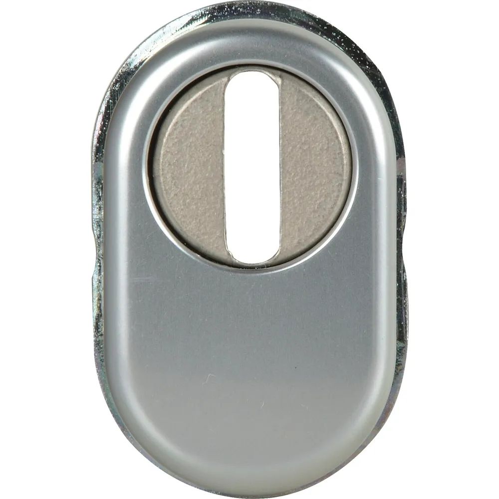 HOPPE Kernziehschutz Ersatzeinsatz, Aluminium silber eloxiert