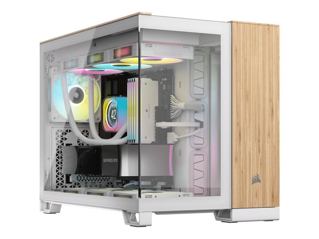 Corsair 2500X - Mid tower - micro ATX - Seitenteil mit Fenster (gehärtetes Glas)