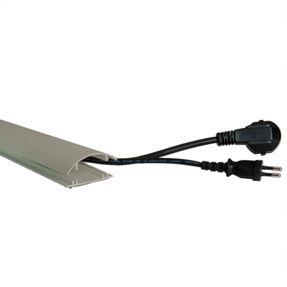 VALUE Kabel-Schiene, geschlossen, 6 cm x 100 cm