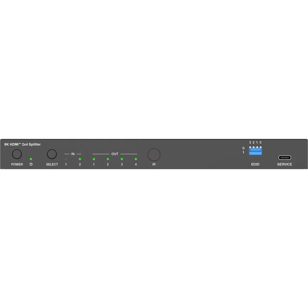 InLine Video Splitter - 2x4 - HDMI 8K/60Hz (4K/120Hz)