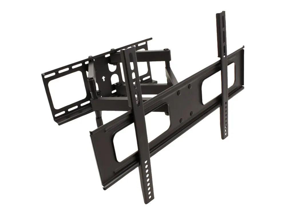 VALUE Befestigungskit (Wandmontage) - Neigen und drehen - für Flachbildschirm - Stahl - Schwarz - Bildschirmgröße: 94-177.8 cm (37"-70")
