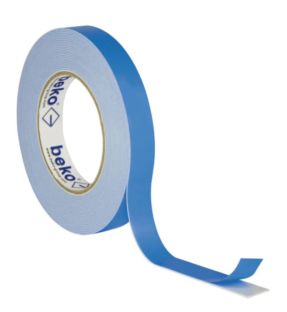BEKO Spiegelklebeband 19 mm x 10 m Doppelseitiges Klebeband