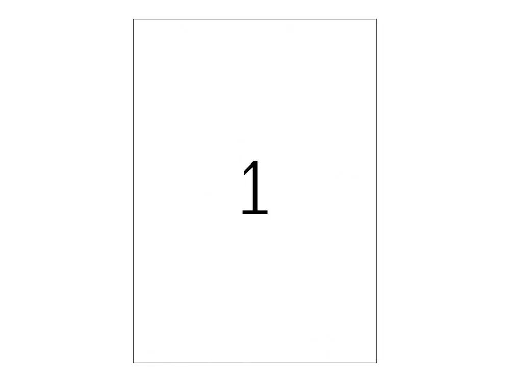 HERMA Special - Papier - hochglänzend - permanent selbstklebend - weiß - A4 (210 x 297 mm)