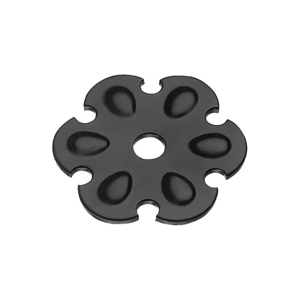 Hofmann GmbH & Co KG Metallwarenerzeugung Zierrosette (Pfettenscheibe) ø 80x4 mm, Bohr-ø 13 mm, schwarz pulverbesch. (A)