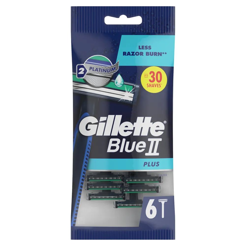 Gillette Blue II Plus 6er SRP