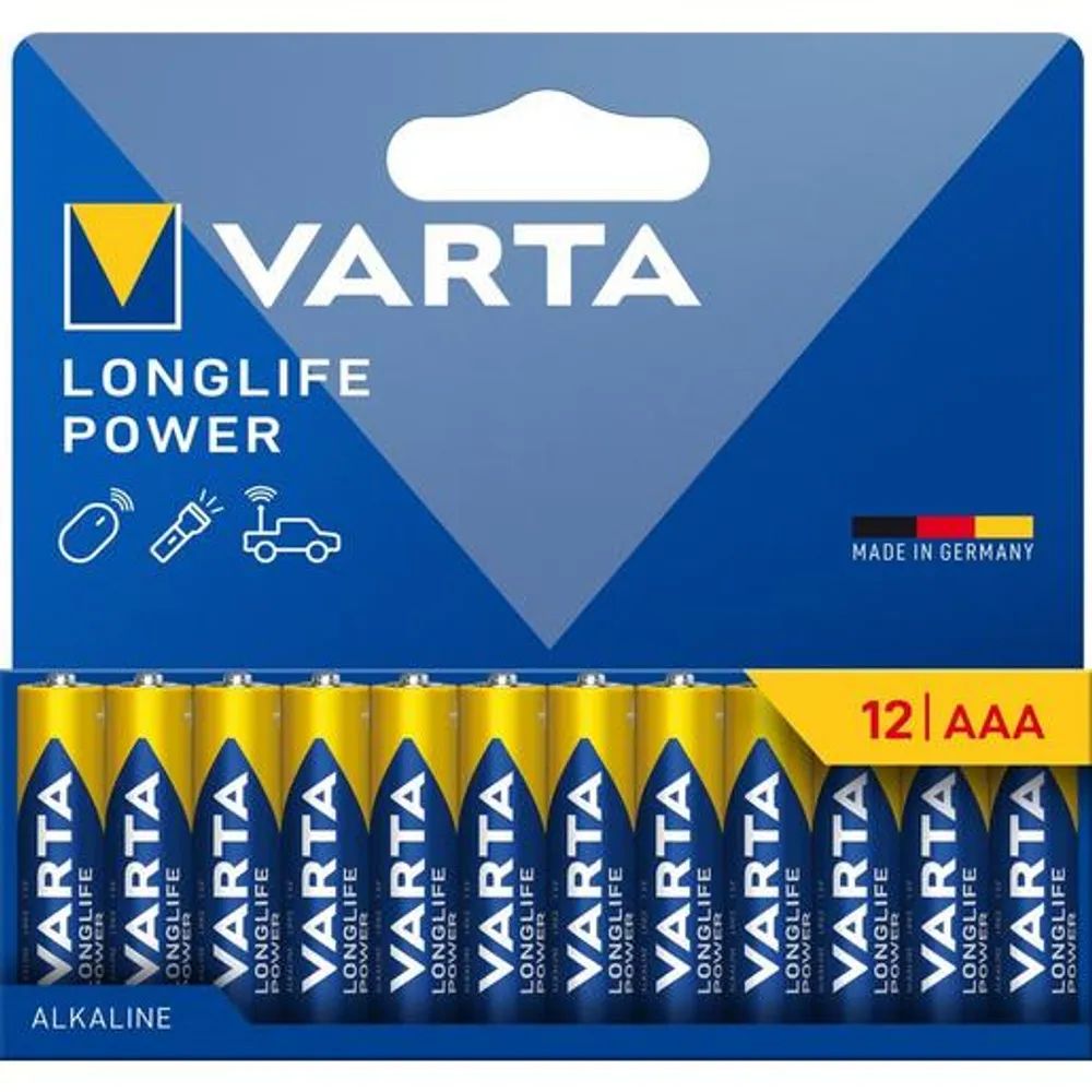 Varta LONGLIFE POWER AAA / VARTA POWER AAA PACK 12 4903121782