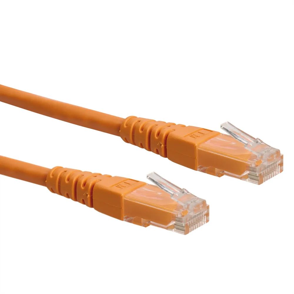 ROLINE Patchkabel Cat.6 (Class E) UTP, orange, 5 m