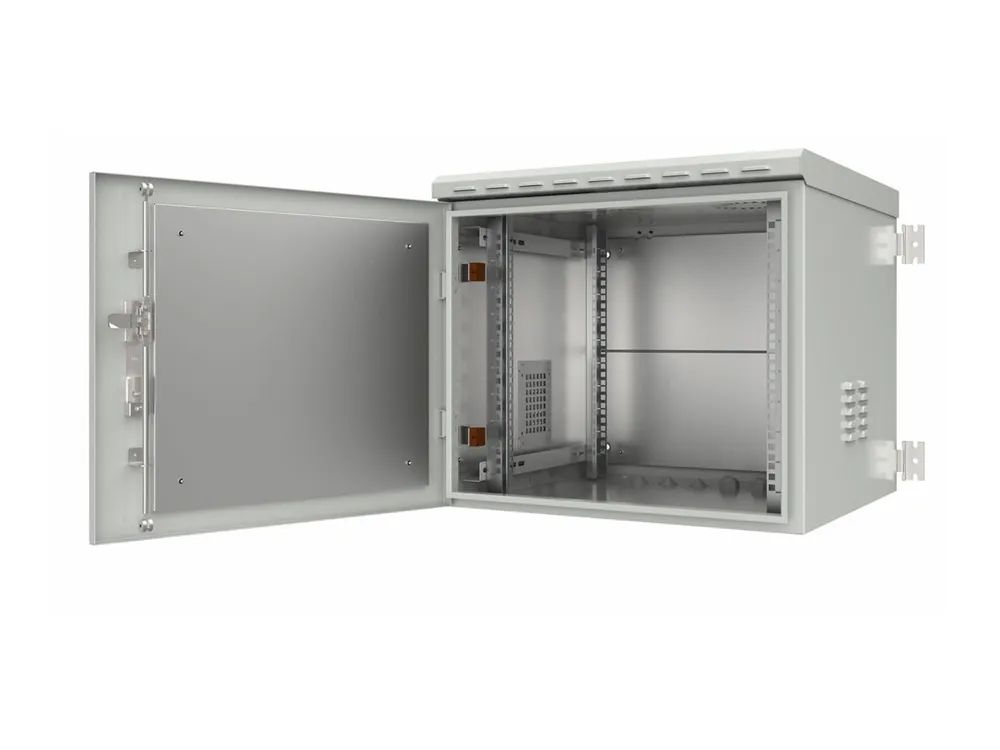 Lanview by Logon - Schrank Netzwerkschrank - 60 x 60 - geeignet für Wandmontage - weiß, RAL7035 - 9U - 48.3 cm (19")