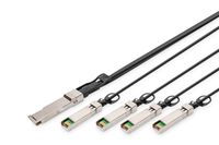 DIGITUS 40G QSFP+ to 4XSFP+ Direct Attach Kabel 5m