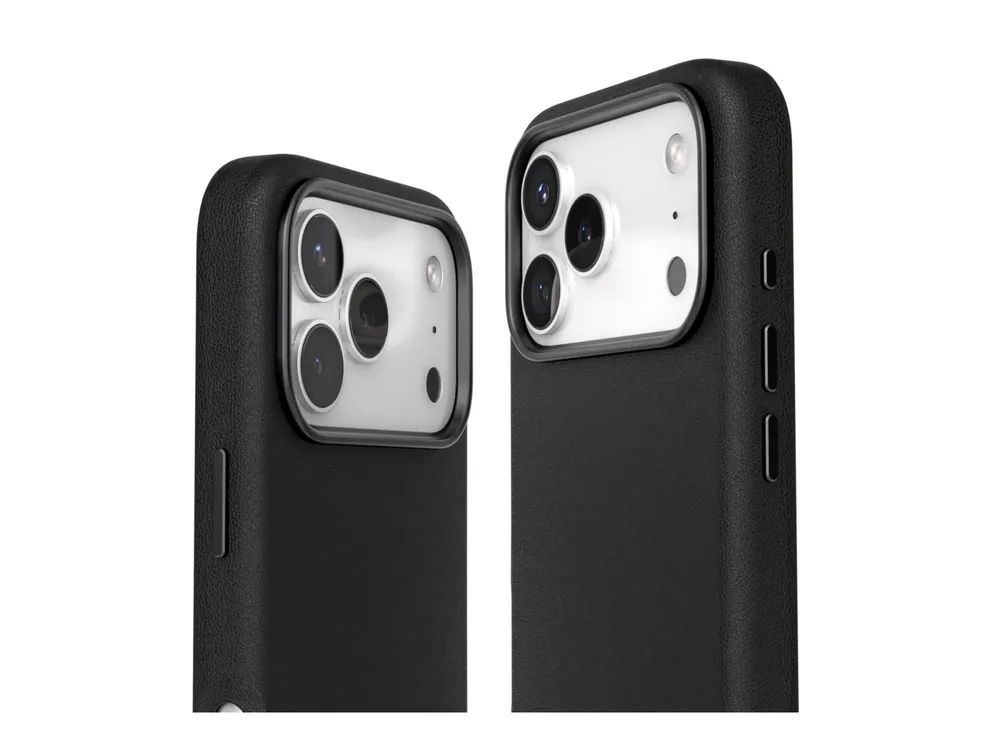 Vonmählen Kunstleder-Case für iPhone 17 Pro Max schwarz