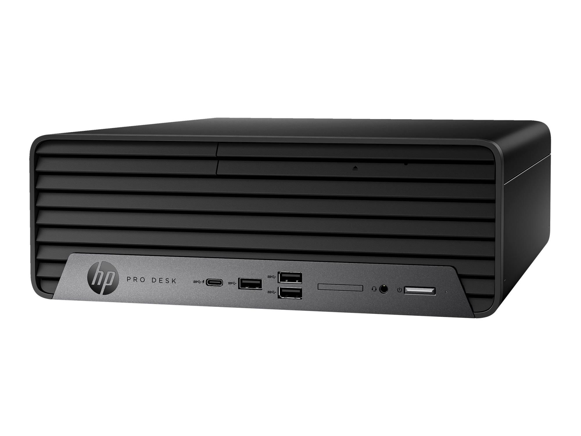 HP Pro 400 G9 - SFF - Core i7 i7-14700 / 2.1 GHz - RAM 16 GB - SSD 512 GB - NVMe - DVD-Writer - UHD Graphics 770 - 1GbE - Win 11 Pro - Monitor: keiner - Tastatur: Deutsch - mit HP Wolf Pro Security Edition (1 Jahr)