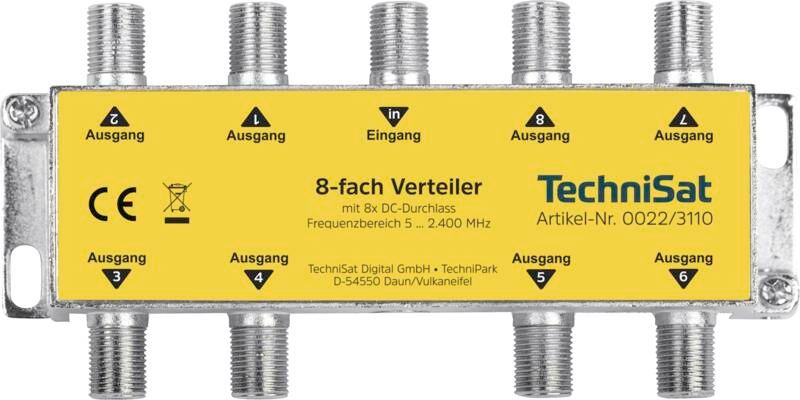 Technisat 8-Wege Verteiler 8x DC