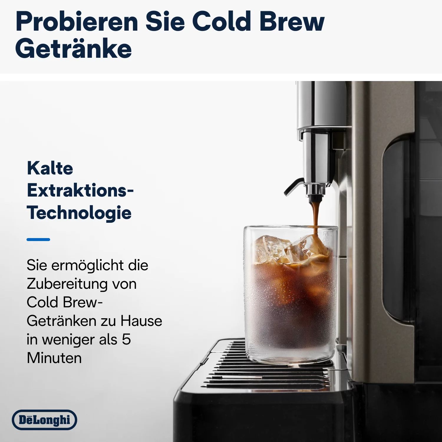 De'Longhi Kaffeevollautomat Eletta Explore Cold Brew ECAM450.86.T