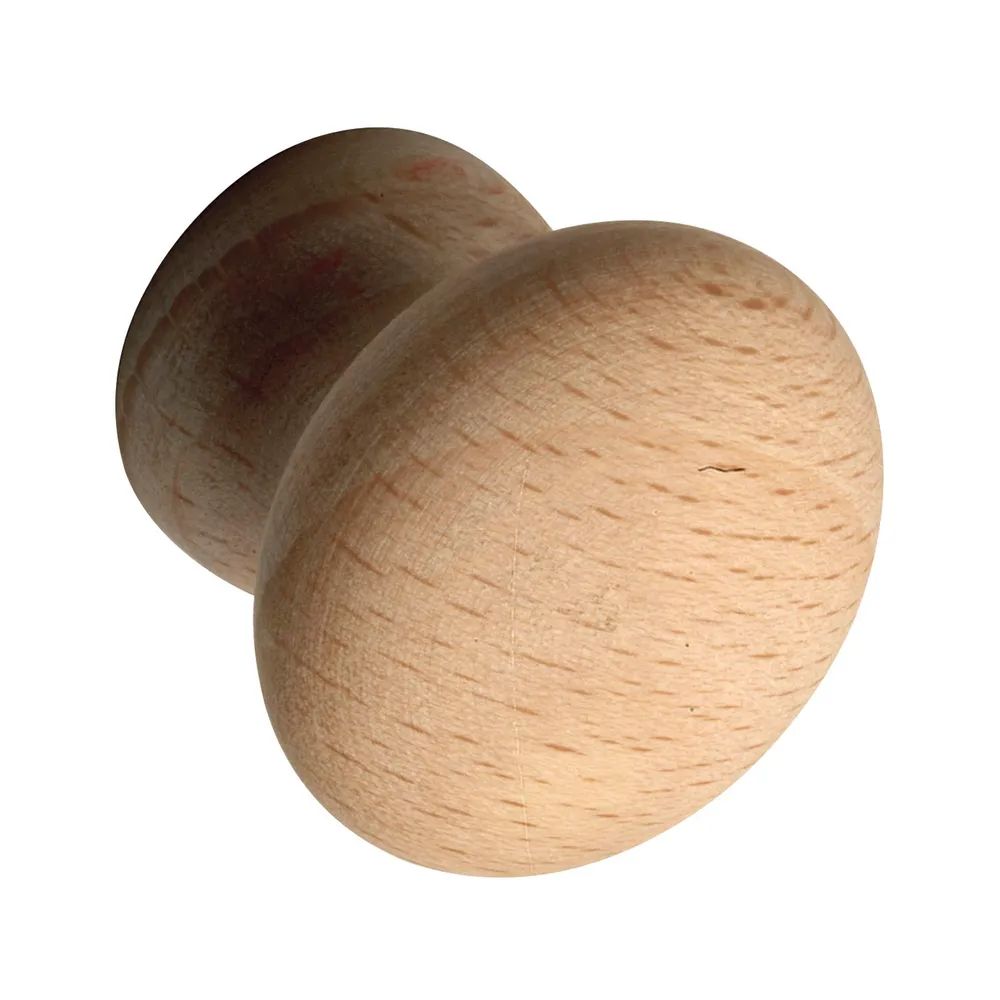 Alles im Griff Knopf Hemera ø 45 mm, Tiefe 29 mm, Buche roh