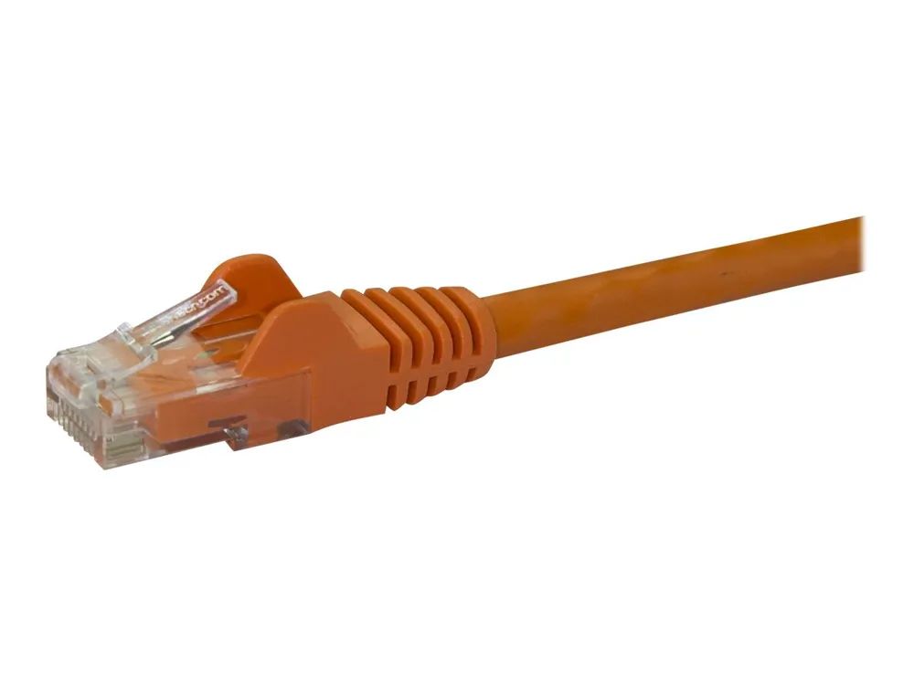 StarTech.com Cat6 Snagless RJ45 Netzwerkkabel - 7m - Orange - Cat 6 Ethernet UTP Kabel 7 Meter - Patch-Kabel - RJ-45 (M)