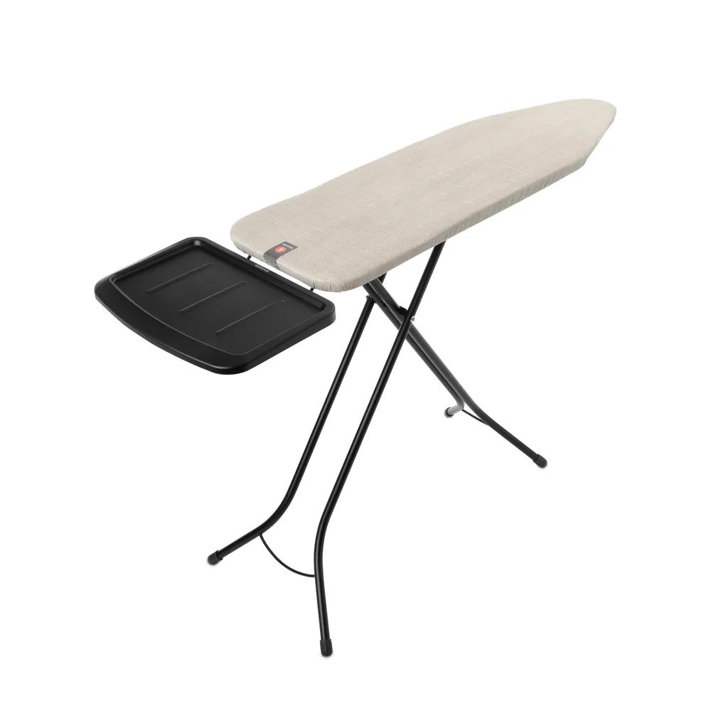 Brabantia Bügeltisch B, 124x38cm, Dst-Ablage Solid - Denim Grey