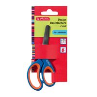 Herlitz 10897163 - Erwachsener - Gerader Schnitt - Eins/Eine(r) - Blau - Rot - Metall - Gerader Griff