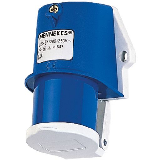 Mennekes WANDGERÄTESTECK.M.KLAPPD. 230V / MENNEK AM 847 3X16A AM 847