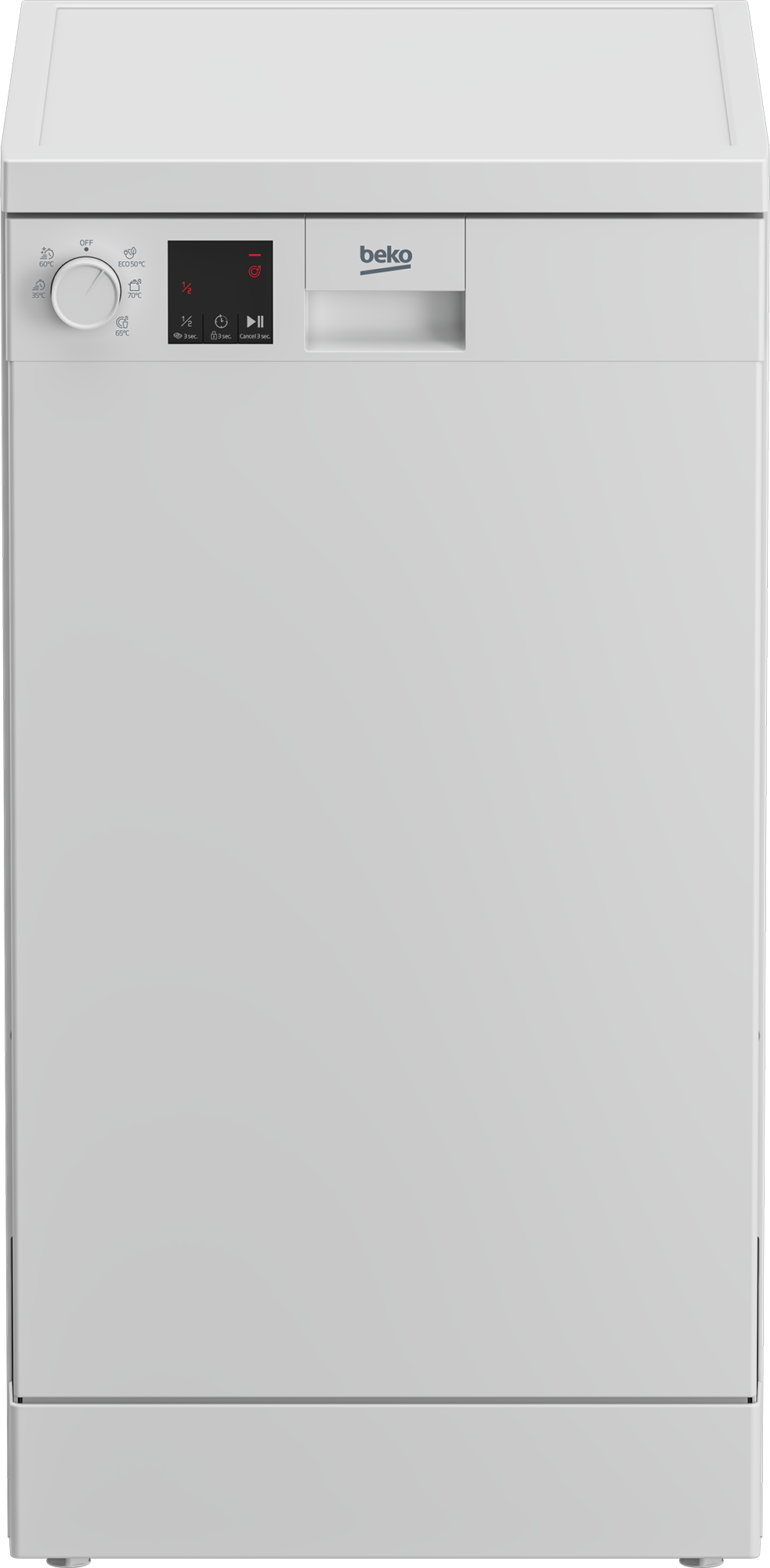 Beko DVS05024W Geschirrspüler, 45cm - 10 MG