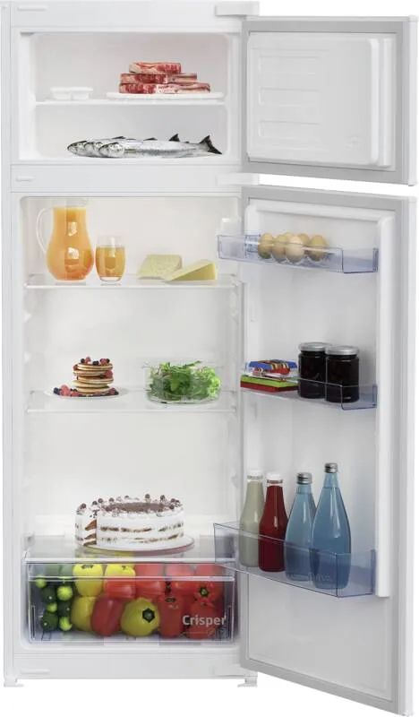 Beko BDSA250K4SN Einbau Kühl-/Gefrierkombination/Gefrierteil oben,mit Schlepptürtechnik