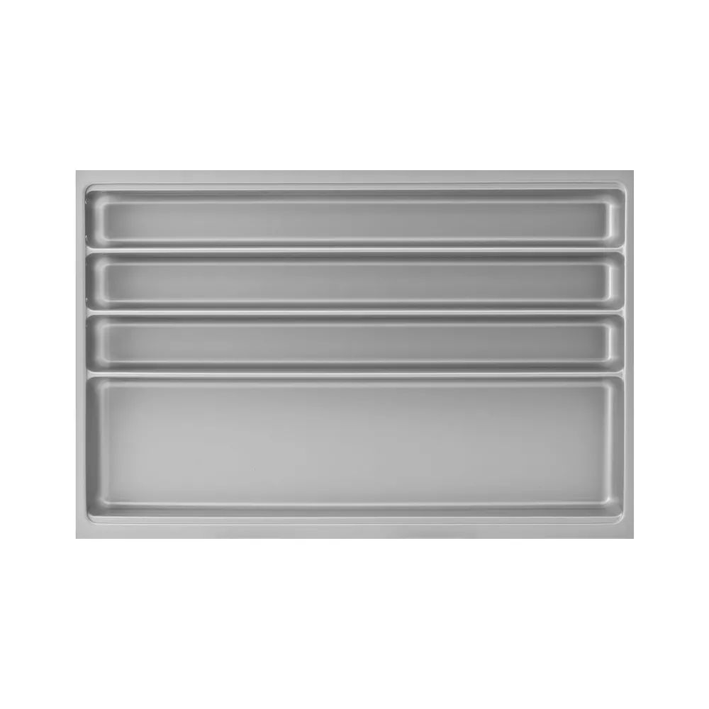 AGOFORM Besteckeinsatz Scoop II KB 800 mm Kunststoff Silber