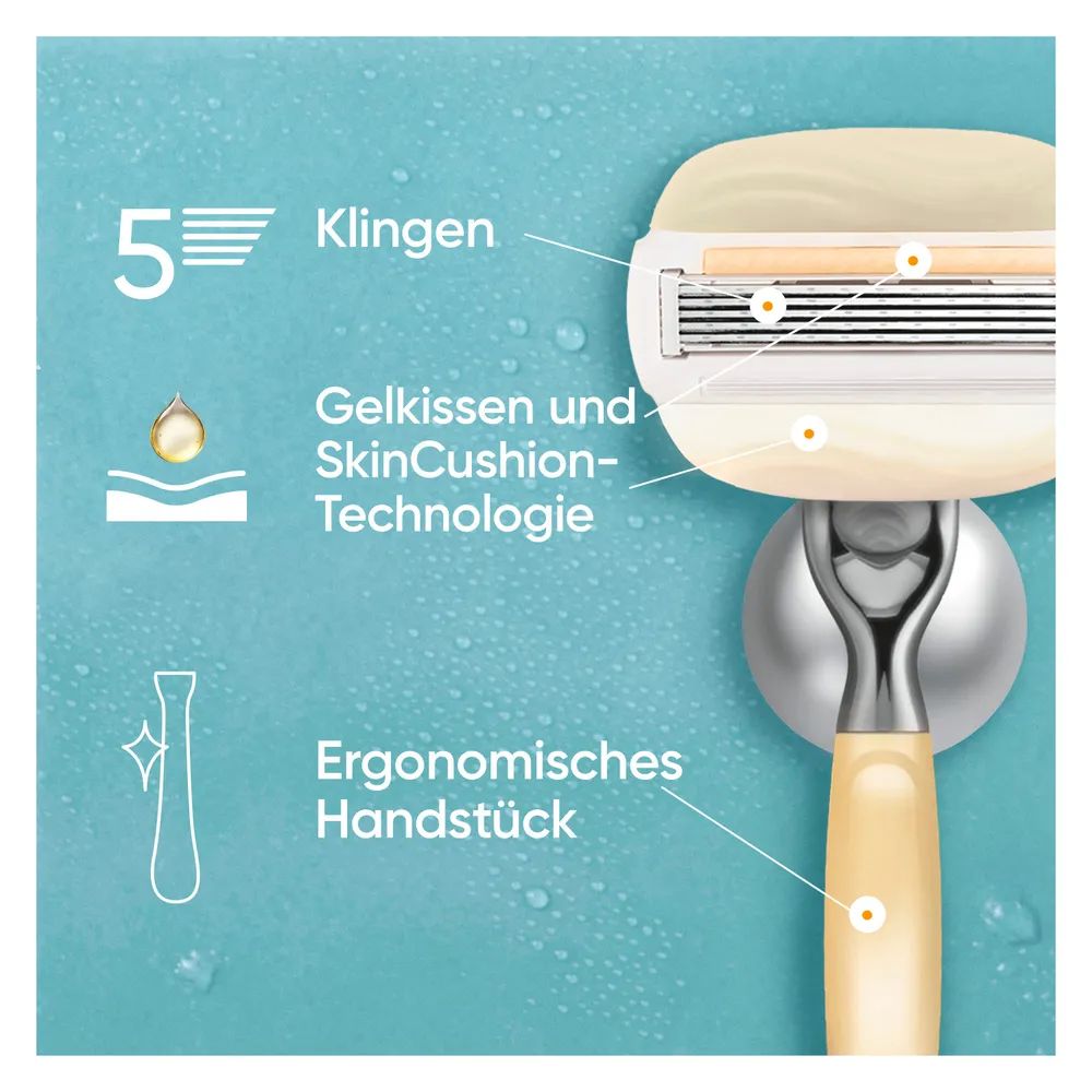 Gillette Venus Pro Comfortglide Arganöl Systemklingen 3er
