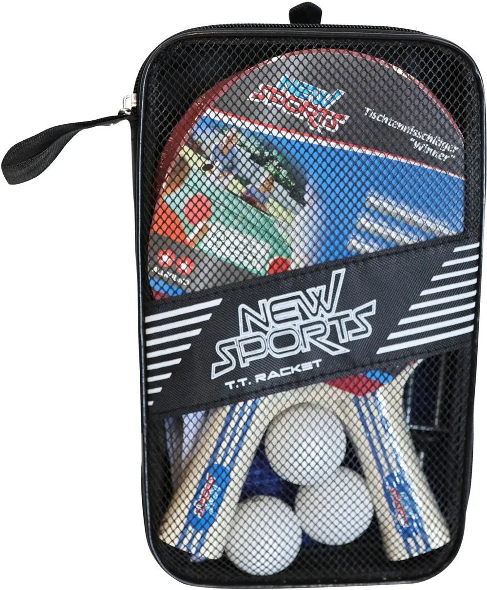 VEDES Großhandel GmbH - Ware NSP TT-Set,2 Schläger, 3 Bälle, mit Netz