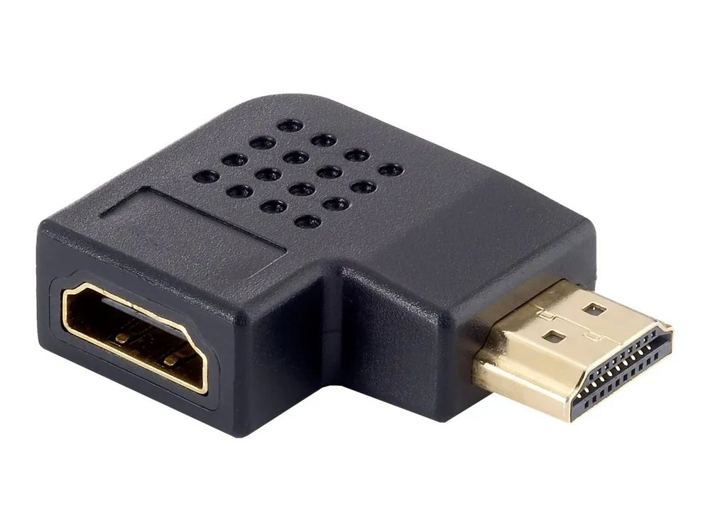 Equip Life - HDMI rechtwinkliger Adapter - HDMI weiblich zu HDMI männlich