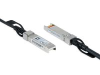 LevelOne 10Gbps SFP+ Direct Attach Kupferkabel - 2m - Twinaxial - 2 m - DAC - SFP+ - SFP+
