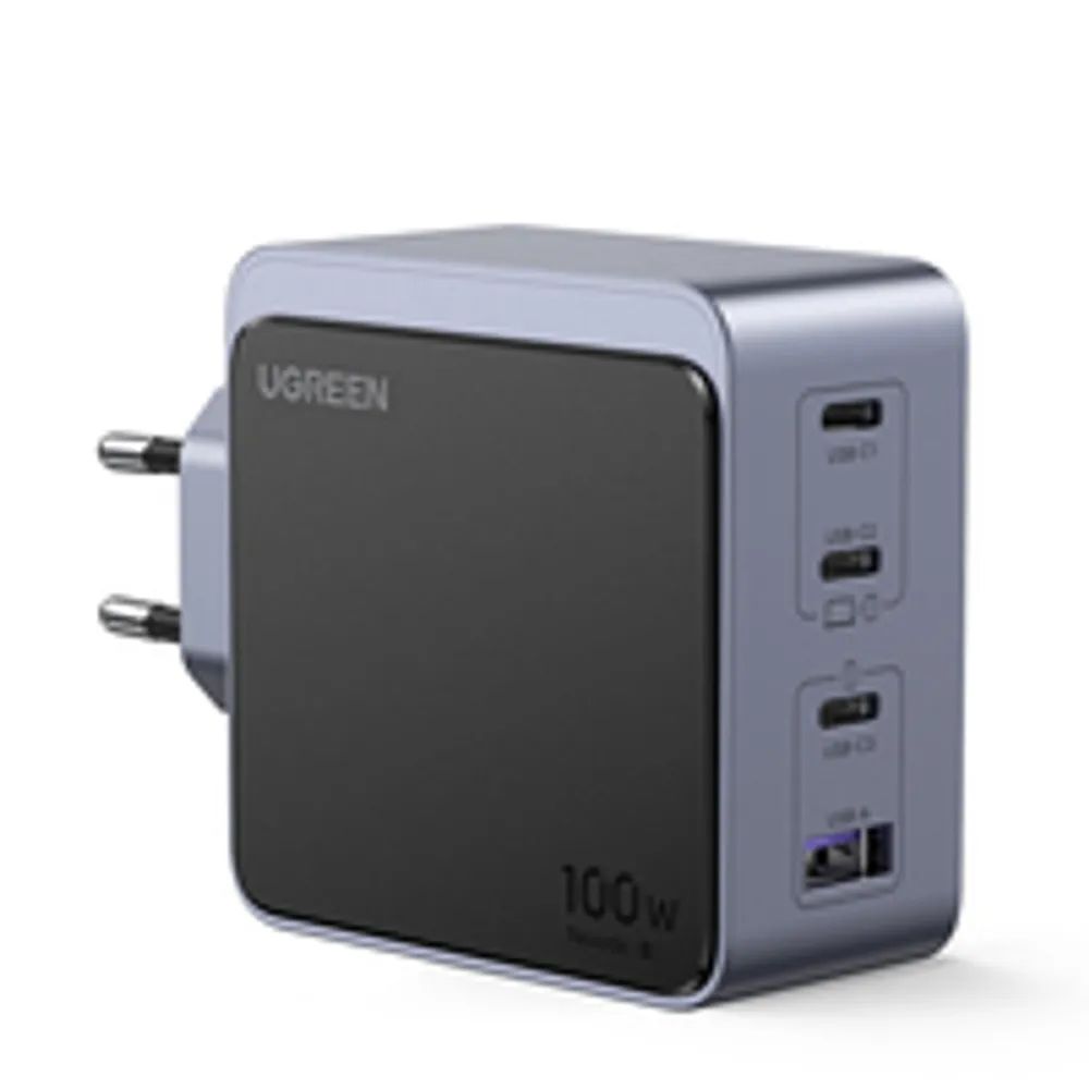 Ugreen Nexode S 100W 4-Port GaN Fast Charger EU gray