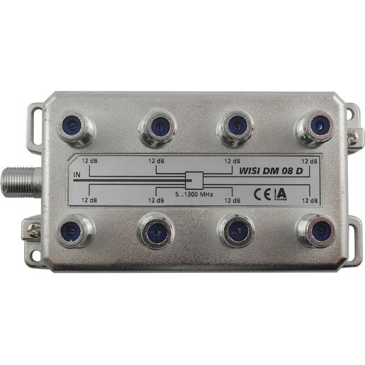 WISI VERTEILER FÜR KABEL TV 8-FACH / DM 08 D 002777