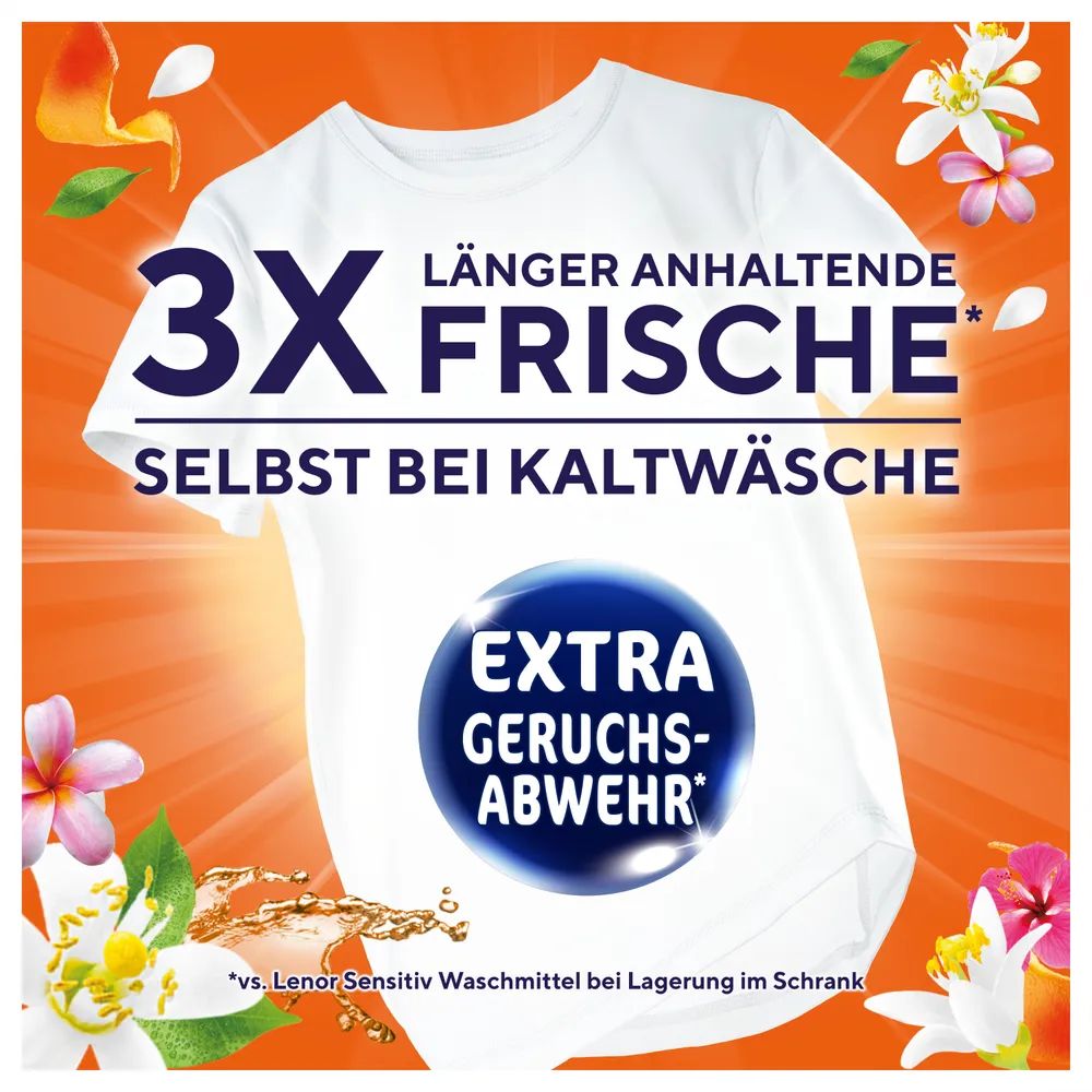 Lenor WM Flüssig Orangenblüte & Pfirsich 0.90L